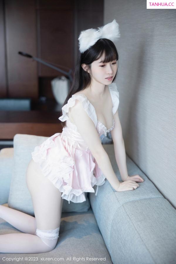   [XiuRen]高清写真图 2023.11.02 No.7602 林悠悠 丝袜女仆第49张图片